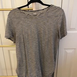 Striped t-shirt tunic